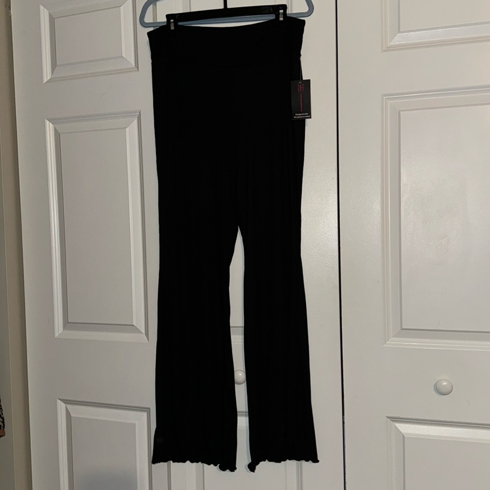 NOBO Ribbed Flare pants